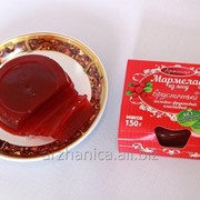 Мармелад из ягод брусничный желейно-фруктовый пластовый фото