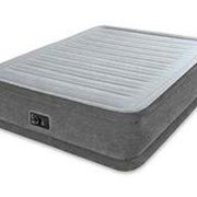 Надувная кровать Comfort-Plush, 152х203х46см, встроенный насос (Intex) фотография