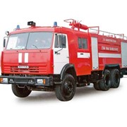 Автоцистерна пожарная АЦ-8-40 (шасси КАМАЗ-53229 6х4) фотография
