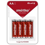 Батарейки, аккумуляторы Smartbuy Батарейка LR-06 (АА) Smartbuy, блистер, цена за 1 шт