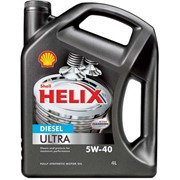 Масла синтетические для двигателей HELIX DIESEL ULTRA 5W 40 4 литра фотография