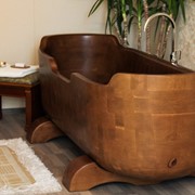 Изготовление деревянных ванн под заказ фото