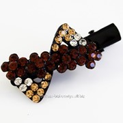 Заколка бок.5см(черн.,зол.),цвет.стр. 213270(26) фото