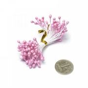 Тычинки для цветов Розовые уп. 84шт фото
