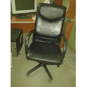 Кресло руководителя кожаное фото