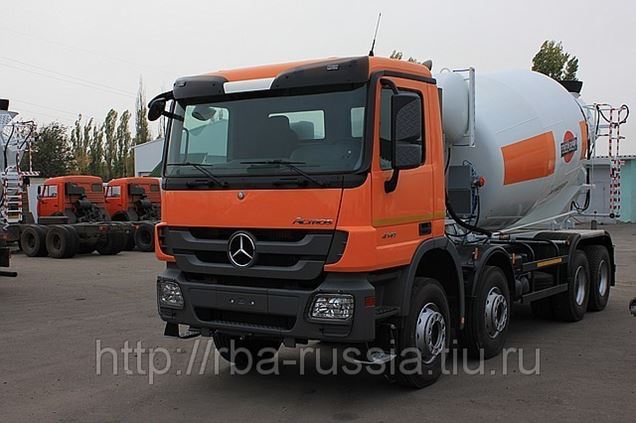 Купить Автобетоносмеситель Б У Мерседес