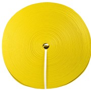 Лента текстильная 75 мм 9750 кг (желтый) фото