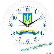 Настенные часы с логотипом 51510511 белые