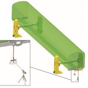 Измеритель лазерный контроля хребтовой балки грузовых и пассажирских вагонов ЛИБ-1