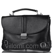 Портфель с карманом для ноутбука кожаный мужской МІС MISS4170