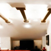 Потолочные панели для гостиной Сосна фото