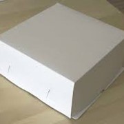 Коробка для торта на 3-4 кг, 300*400*200мм, белая