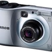 Цифровой фотоаппарат Canon PowerShot A1200 Silver 12.1 Mpix, 4x, 2.7“ АА фото