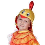 Карнавальный костюм для детей Вини Шапка петух детская