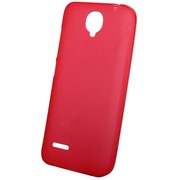 Чехол силиконовый для Alcatel Idol 2 mini L красный фотография
