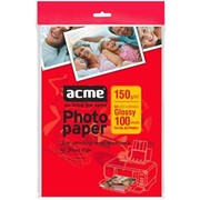 ГЛЯНЦЕВАЯ ACME A4 (VALUE PACK) 150 G/M2 100 PACK GLOSSY фото