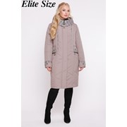 Женская куртка-пальто “Кайли“ с отделкой, в расцветках, р-р 52-62. НО-30-1018 фотография