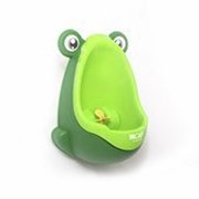 Писсуар для мальчиков с прицелом зеленый Лягушка фото