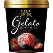 Мороженое CARTE DOR Gelato Клубника, 360г фотография