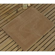 Коврик Likya, размер 50x70 см, цвет коричневый фото