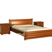 Деревянная кровать Милорд массив дуба 1800х1900/2000 мм фото