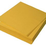 Салфетки бумажные жёлтые фотография