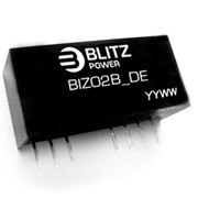 BIZ - управляемые, стабилизированные DC-DC преобразователи с входом 4:1 Blitz-power фото