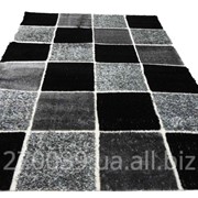 Килим сірий/чорний 2х3м 3898А 023827 (ковер серый/черный 2х3м) фото