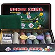 Набор для покера Holdem Light на 300 фишек с номиналом фото