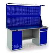 Верстак WT180.WD1/WD2.2-180.W (ВхШхГ:1980x1800x700мм) фото