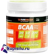 Аминокислота BCAA 200 гр. Pureprotein фото