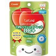 Детские леденцы Teteo для защиты молочных зубов от кариеса со вкусом яблока, 60 штук, Combi фото