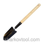 Лопата полевая с деревянной рукояткой Intertool FT-0001