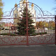 Ворота кованые