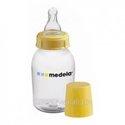 Бутылочка с соской для кормления Medela. 150 мл. с сокой размера S фотография