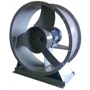 Вентилятор осевой реверсивный ВО-6-300 для монтажа на крыше фотография
