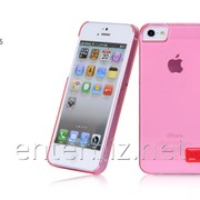 Чехол Hoco for iPhone 5/5S Cristal Back case Red (HI-P009R), код 46462 фото