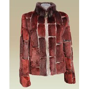 Куртка из меха бобра стриженного, розшитый кожей в Украине, Купить, Цена, Фото