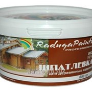 Шпатлевка Raduga Paints 0023 для деревянных изделий бук,дуб,сосна 0,8 кг фотография