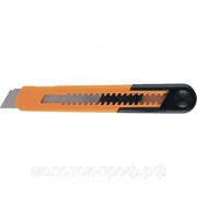 Нож, 18 мм, выдвижное лезвие, пластиковый усиленный корпус Sparta фотография