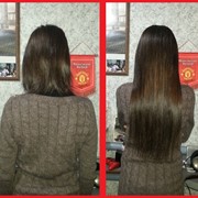 Профессиональное и качественное наращивание волос (капсульное), АКЦИЯ!!! от 47000 тг. (работа+ волосы) фото