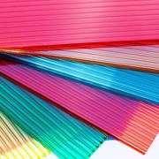 Сотовый поликарбонат от 4 до 10 мм цветной и прозрачный. Тепличный для беседок или навесов. Доставка по всей области. 2 УФ защита № 1675-233-4 фото