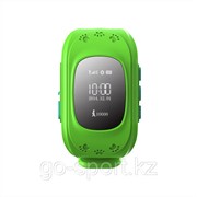 Умные детские часы Smart Baby Watch GPS Tracker Q50 (3 в 1: маяк - часы - телефон) green (зеленые) фотография