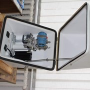 Шкаф приборный утепленный электрообогреваемый ШПУЭ2-Д-О-Н фотография