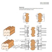 Фреза для изготовления бруса дома В=114;134;154 мм160х50х114 134;154 х3 070.42.00.00.000 фото