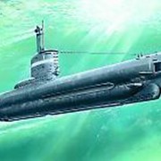Модели морской техники масштабные. Германская подводная лодка II МВ. фото