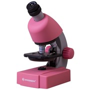 Микроскоп Bresser Junior 40–640x, розовый фотография