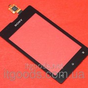 Оригинальный тачскрин / сенсор (сенсорное стекло) Sony Xperia E C1502 C1503 C1504 C1505 C1604 C1605 (черный)