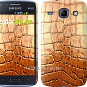 Чехол на Samsung Galaxy Core i8262 Кожа крокодила 1108c-88 фото