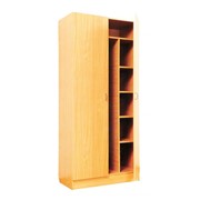 Шкаф для одежды С-07 (850х432х1864 мм) мебель для школ, ВУЗов и др. учебных заведений, артикул 80477 фото